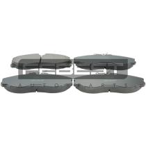 FEBEST 0201R20F - JUEGO PASTILLAS DE FRENO DELANTERAS