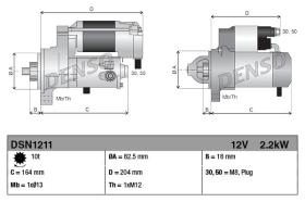 DENSO DSN1211 - Motor de arranque